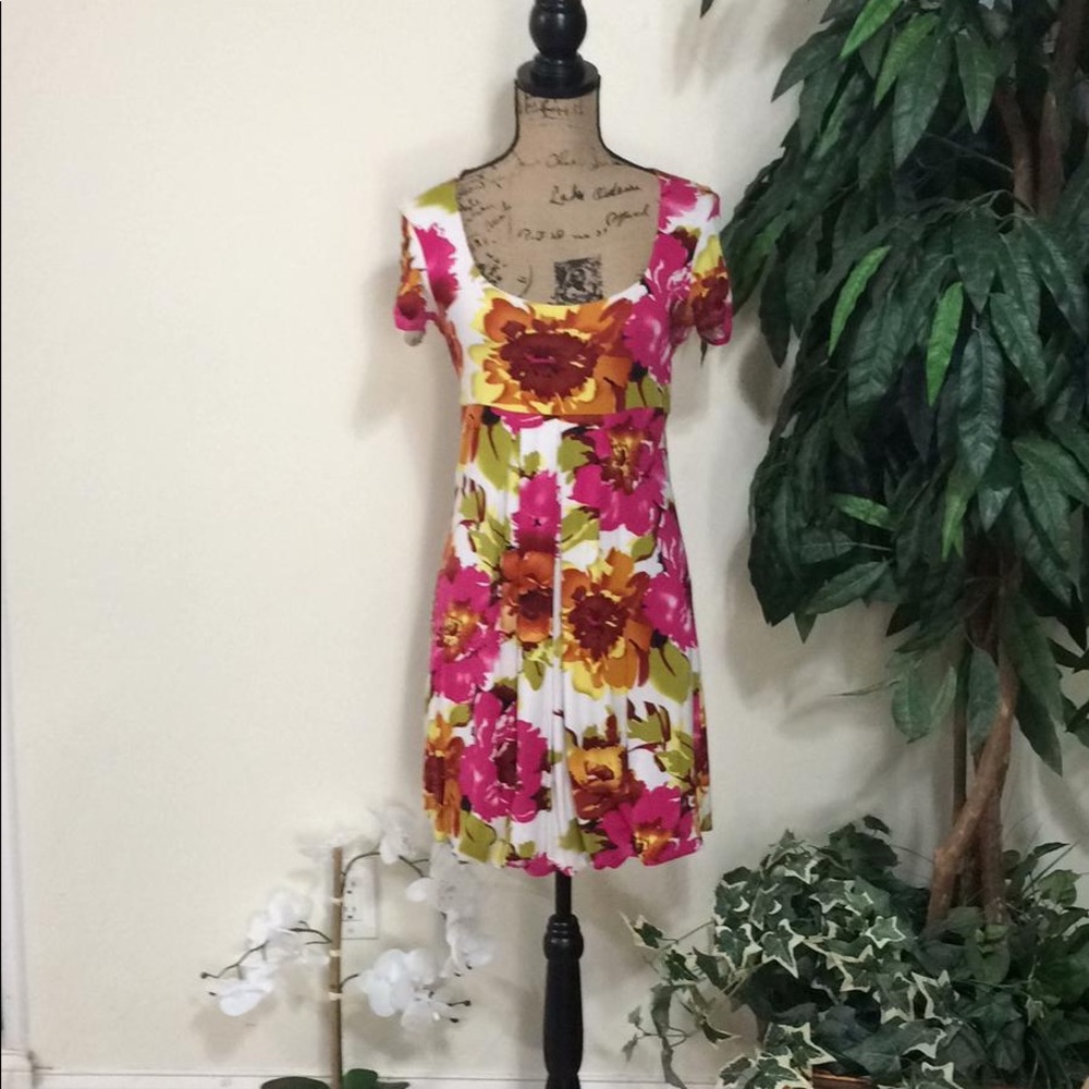Cache flowered dress